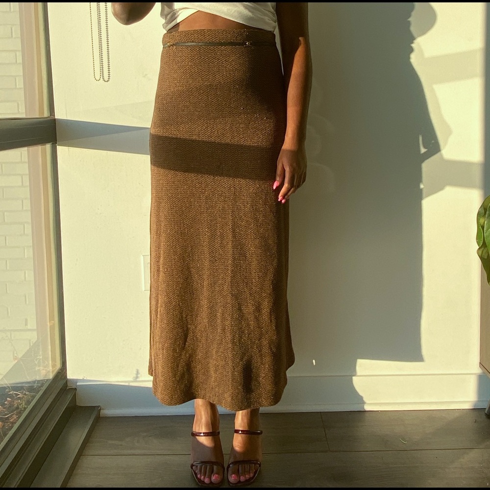 Ankle-length skirt